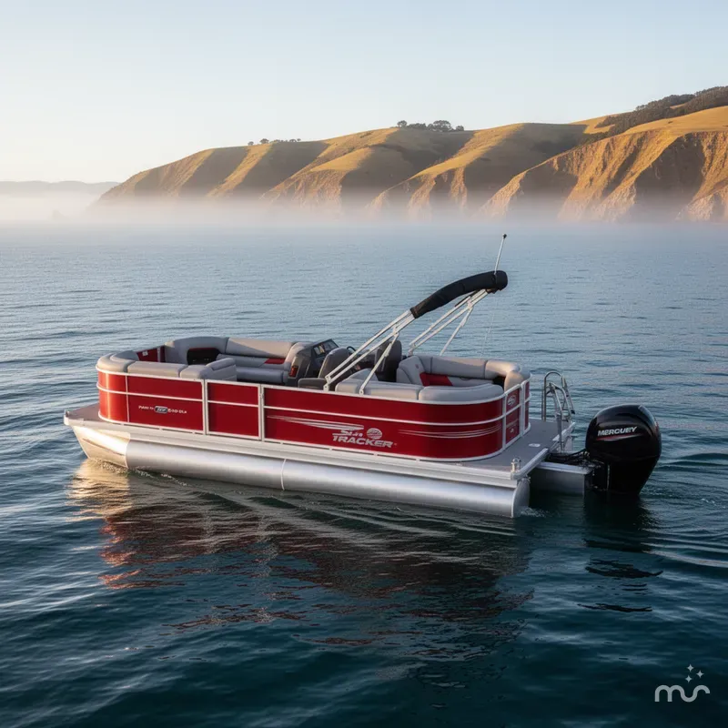 The Image of Sun Tracker Party Barge 22 DLX 2026 - 0