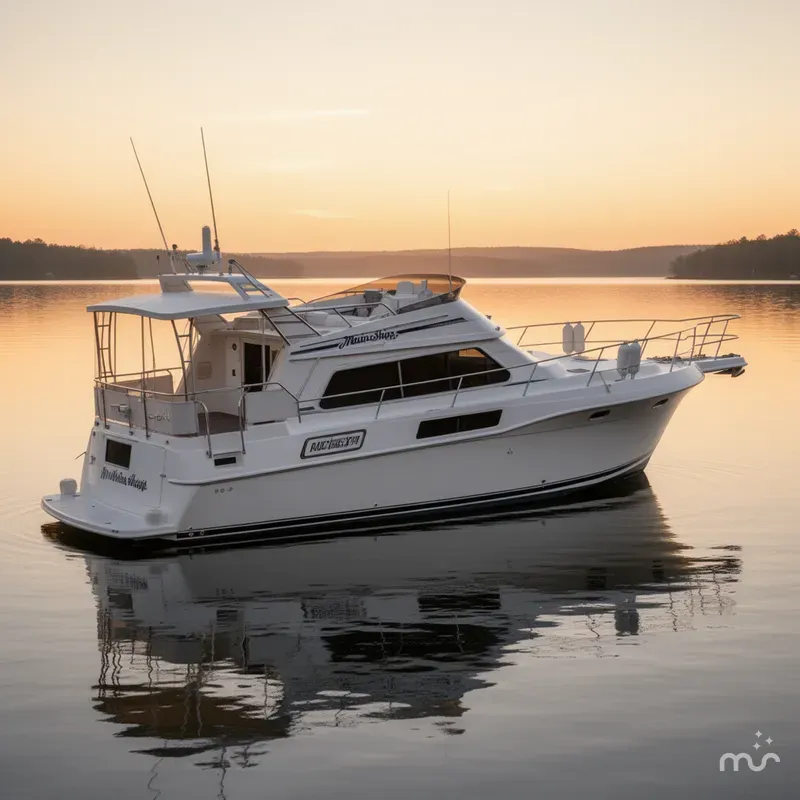 Slide: The Image of Mainship 37 Motor Yacht 1996 - 4