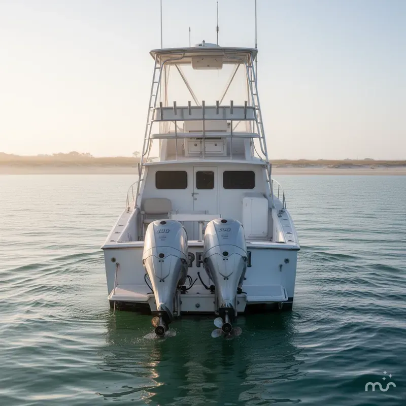 Slide: The Image of Bertram 31 Flybridge Cruiser 1973 - 3