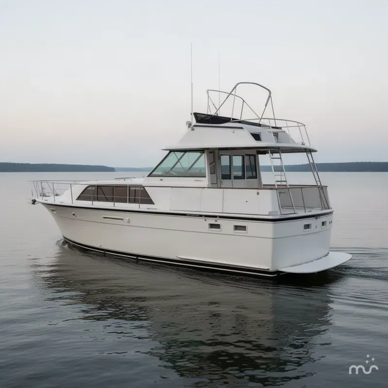 Slide: The Image of Hatteras 43 Motor Yacht 1981 - 1