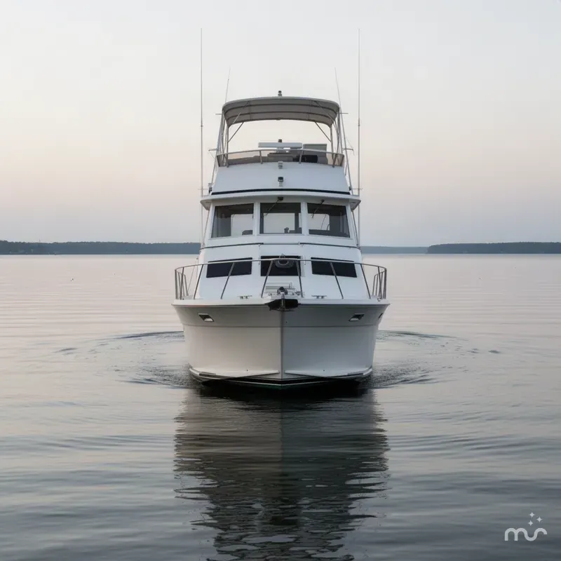 Slide: The Image of Hatteras 43 Motor Yacht 1981 - 2