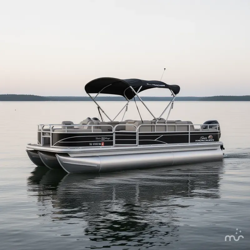 The Image of Sun Tracker Fishin' Barge 22 DLX 2019 - 0