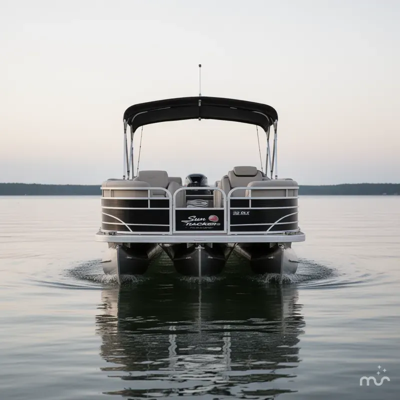 Slide: The Image of Sun Tracker Fishin' Barge 22 DLX 2019 - 1