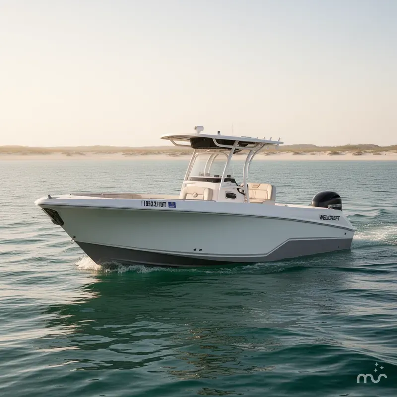 Slide: The Image of Wellcraft 222 Fisherman 2022 - 2