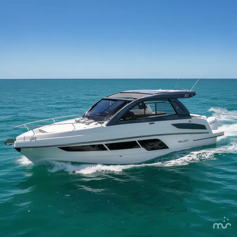 Slide: The Image of Valiatt 380 Bowrider 2026 - 2