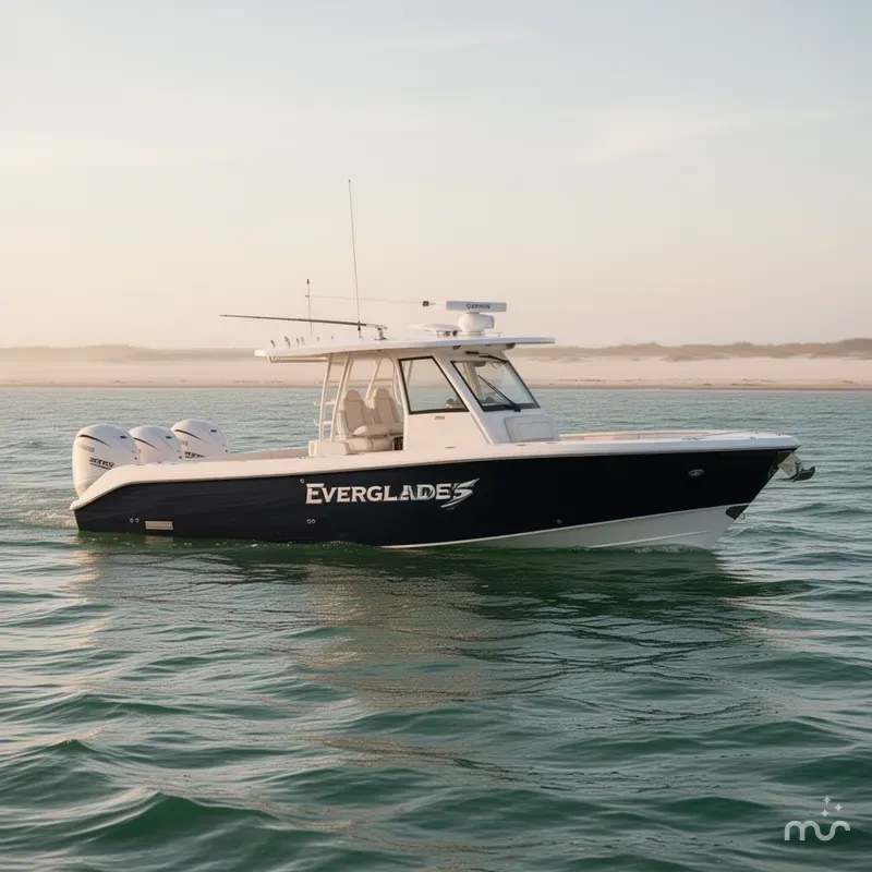Slide: The Image of Everglades 395 Center Console 2022 - 2