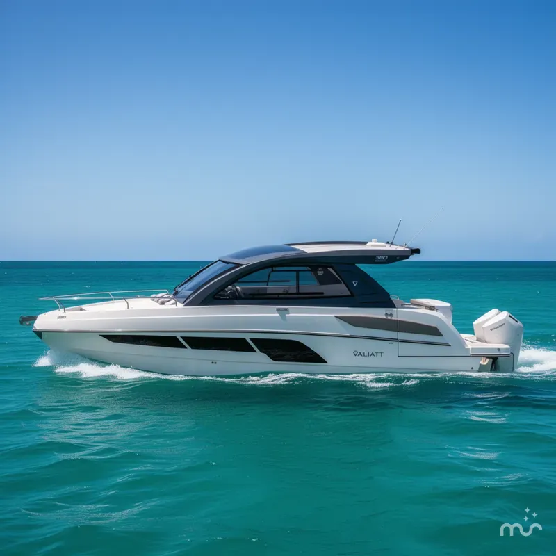 Slide: The Image of Valiatt 380 Bowrider 2026 - 2