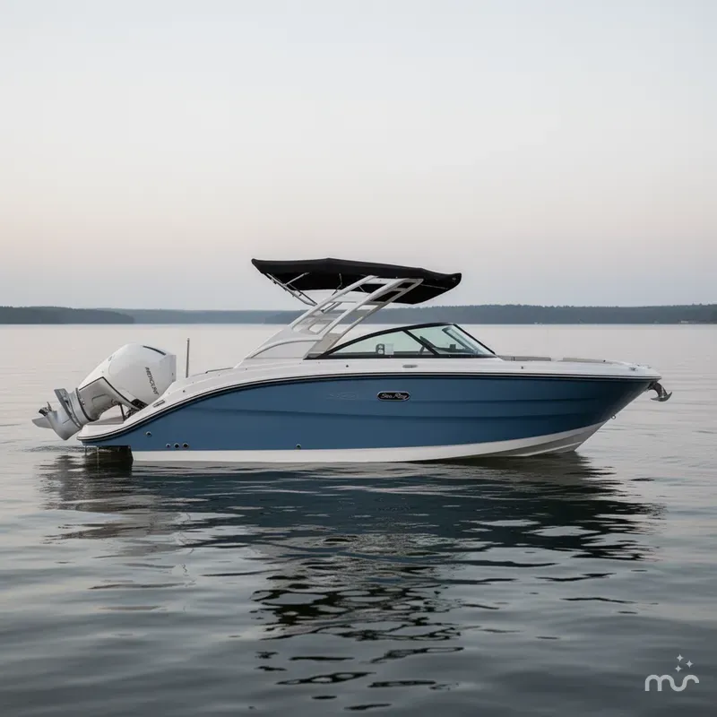 Slide: The Image of Sea Ray SDX 230 Outboard 2027 - 2