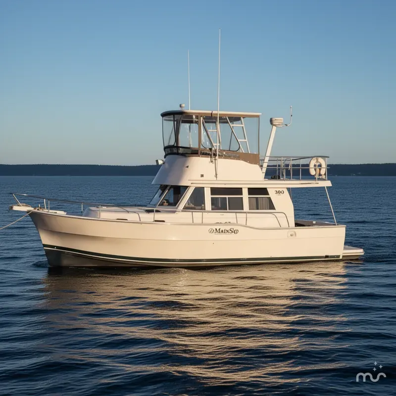 Slide: The Image of Mainship 390 Trawler 2001 - 2