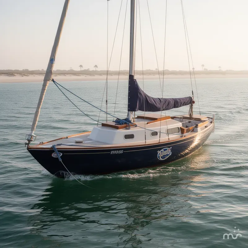 Slide: The Image of Sailboat 24 1968 - 2