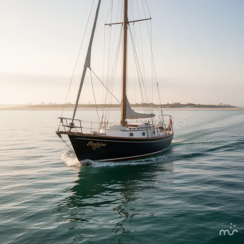Slide: The Image of Sailboat 24 1968 - 4