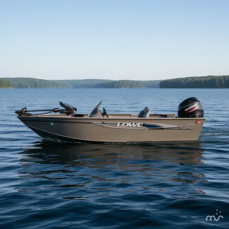 Slide: The Image of Lowe Fishing Machine 165 2010 - 2