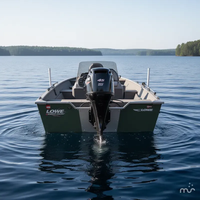 Slide: The Image of Lowe Fishing Machine 165 2010 - 3