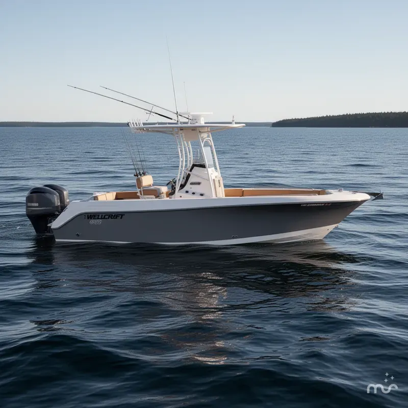 Slide: The Image of Wellcraft 242 Fisherman 2021 - 2