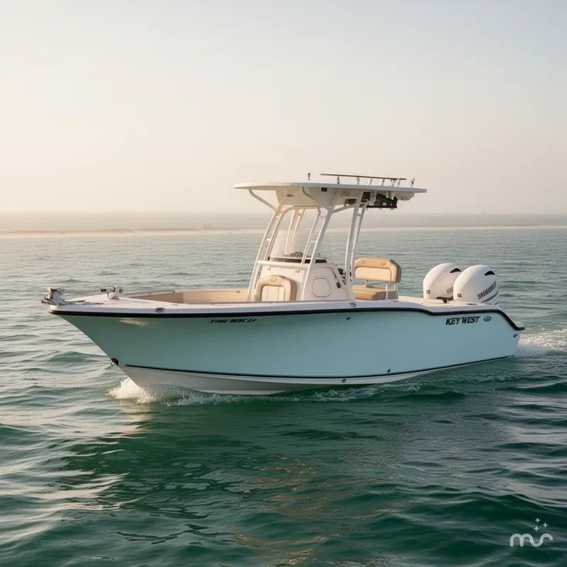 Slide: The Image of Key West 244 Center Console 2018 - 2