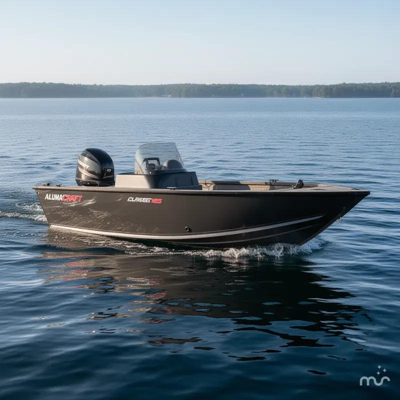 The Image of Alumacraft Classic 165 Side Console 2026 - 0