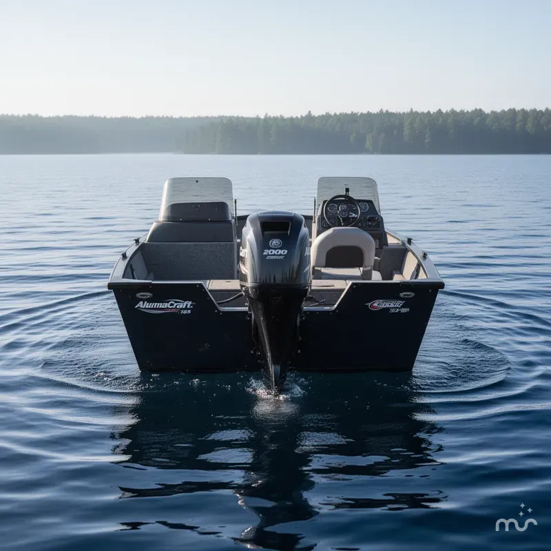 Slide: The Image of Alumacraft Classic 165 Side Console 2026 - 3