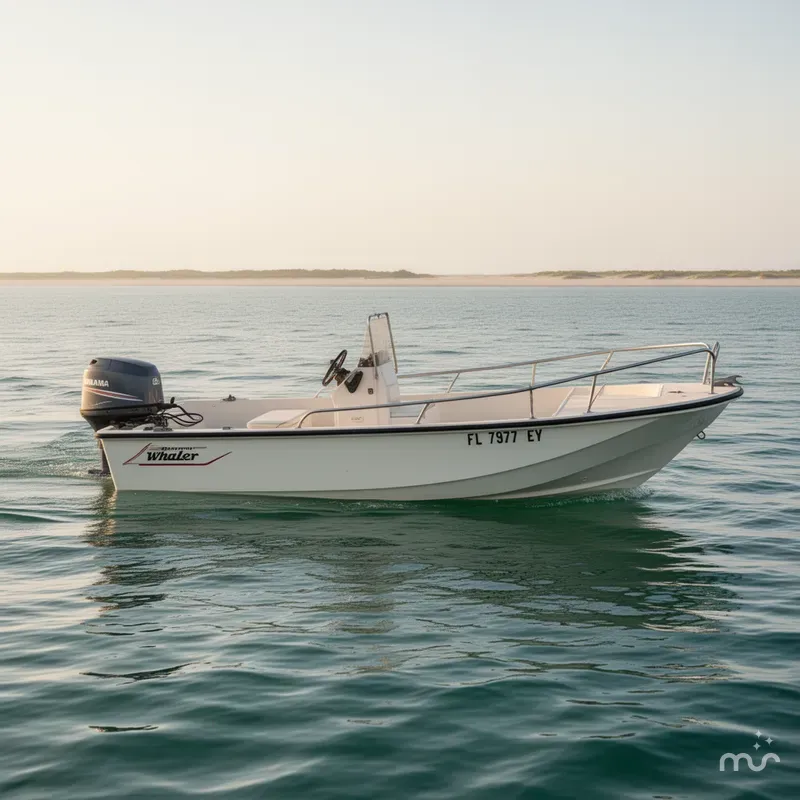 Slide: The Image of Boston Whaler 17 Super Sport 1985 - 2