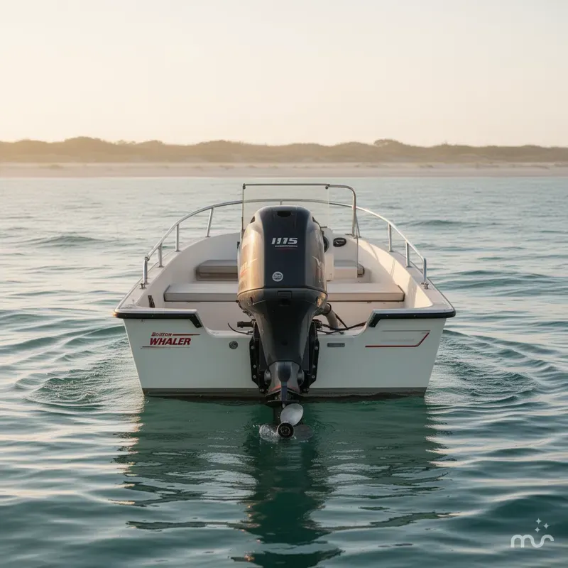 Slide: The Image of Boston Whaler 17 Super Sport 1985 - 3