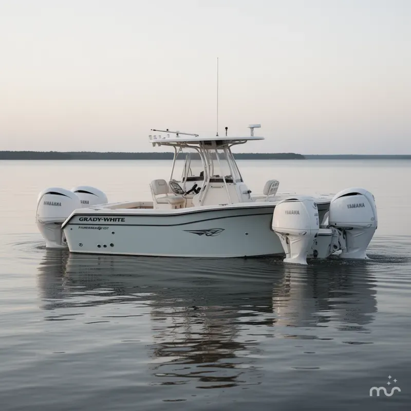 Slide: The Image of Grady-White Fisherman 257 2024 - 2