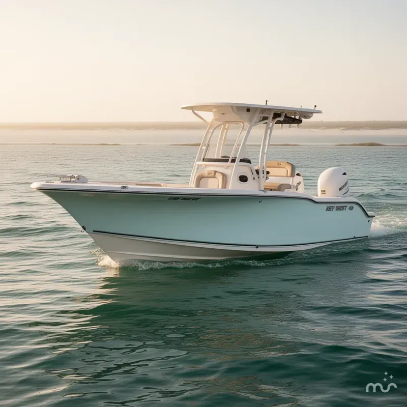 Slide: The Image of Key West 244 Center Console 2018 - 2