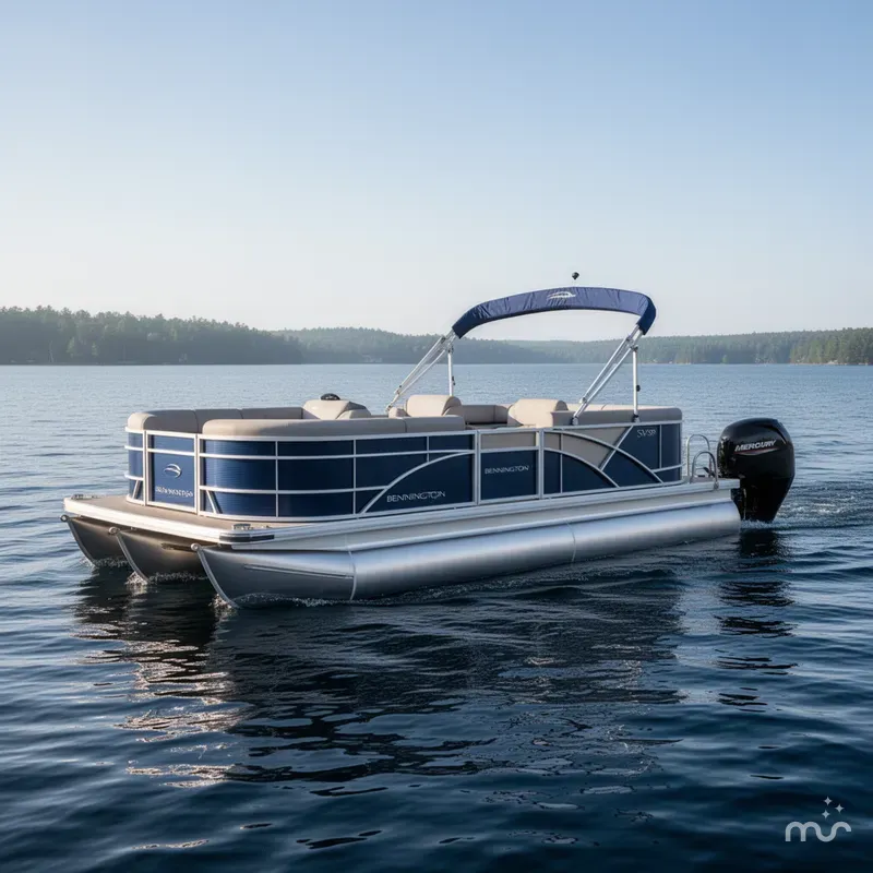 The Image of Bennington 22 SVSR - Quad Bench - Tritoon 2024 - 0