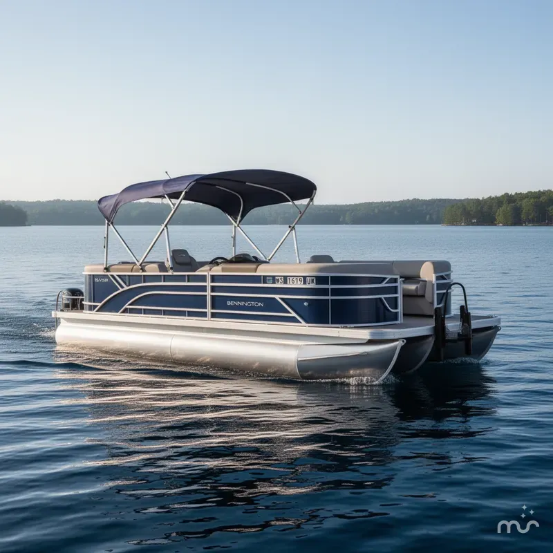 The Image of Bennington 22 SVSR - Quad Bench - Tritoon 2024 - 0
