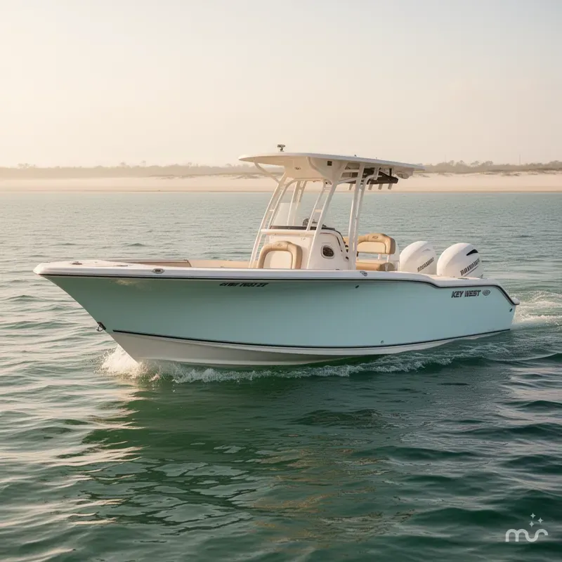 Slide: The Image of Key West 244 Center Console 2018 - 2