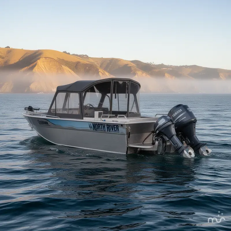 Slide: The Image of North River 21' Seahawk 2008 - 2