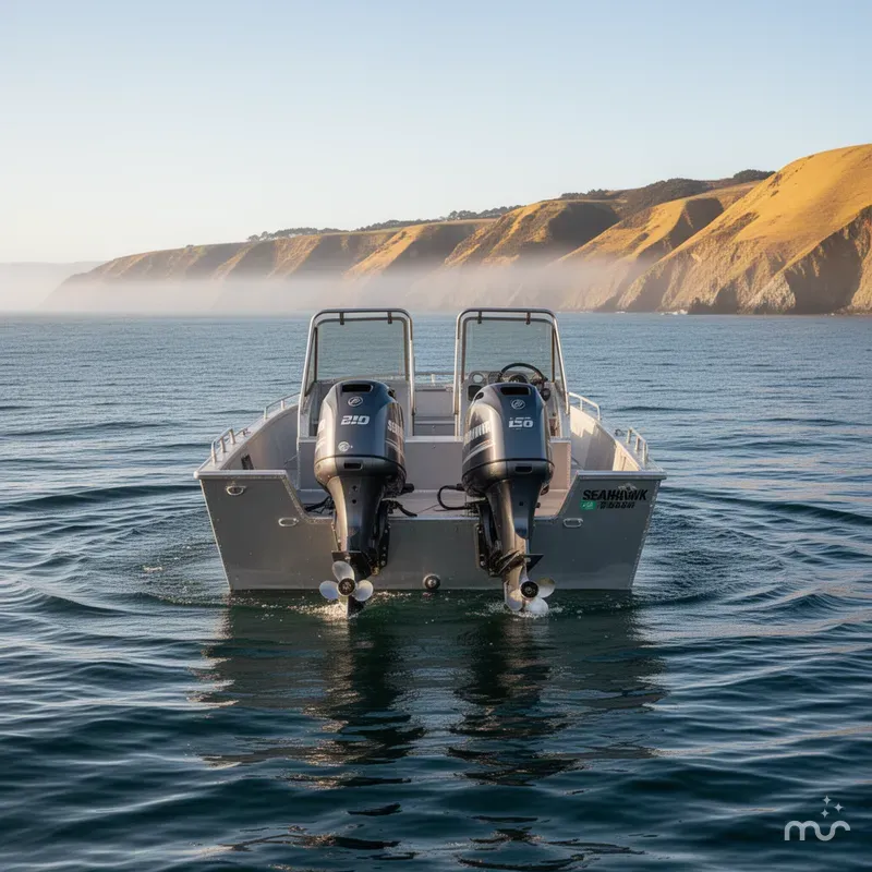 Slide: The Image of North River 21' Seahawk 2008 - 3