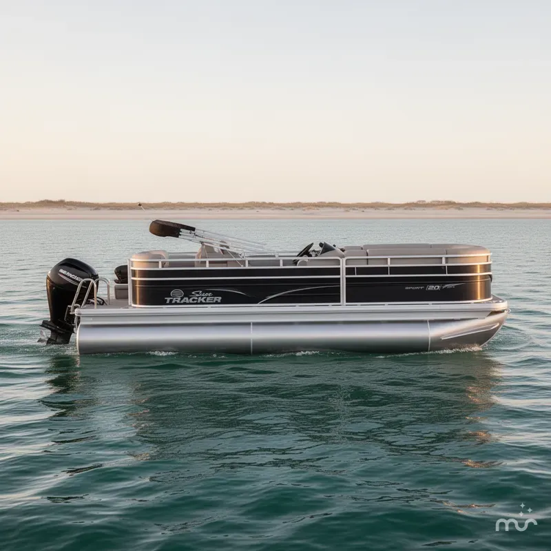 Slide: The Image of Sun Tracker SportFish 20 DLX 2026 - 2
