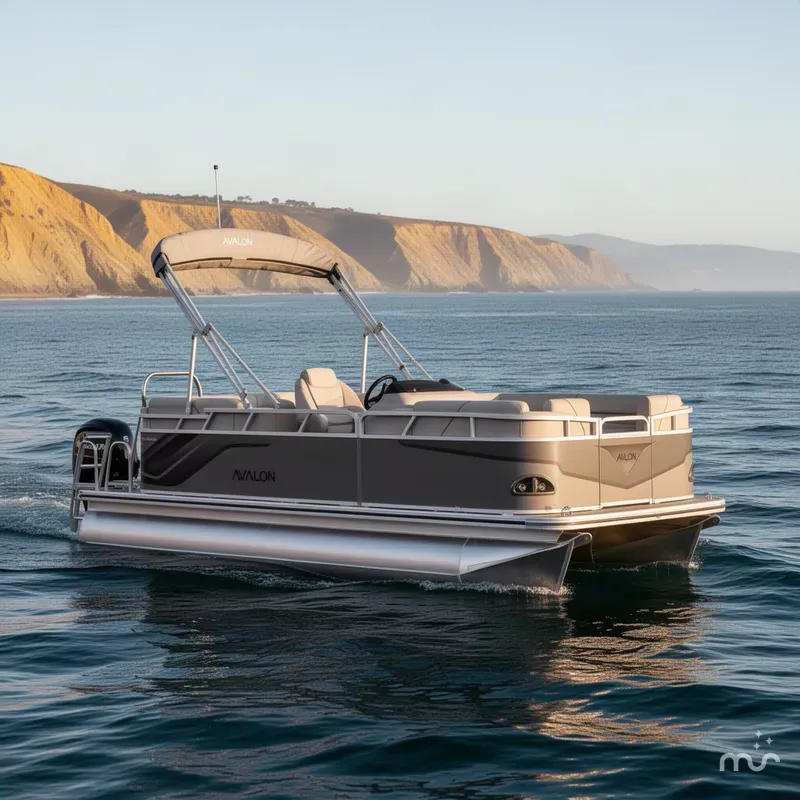 The Image of Avalon Venture Quad Lounge - 19 FT w/ 60HP Mercury! 2026 - 0