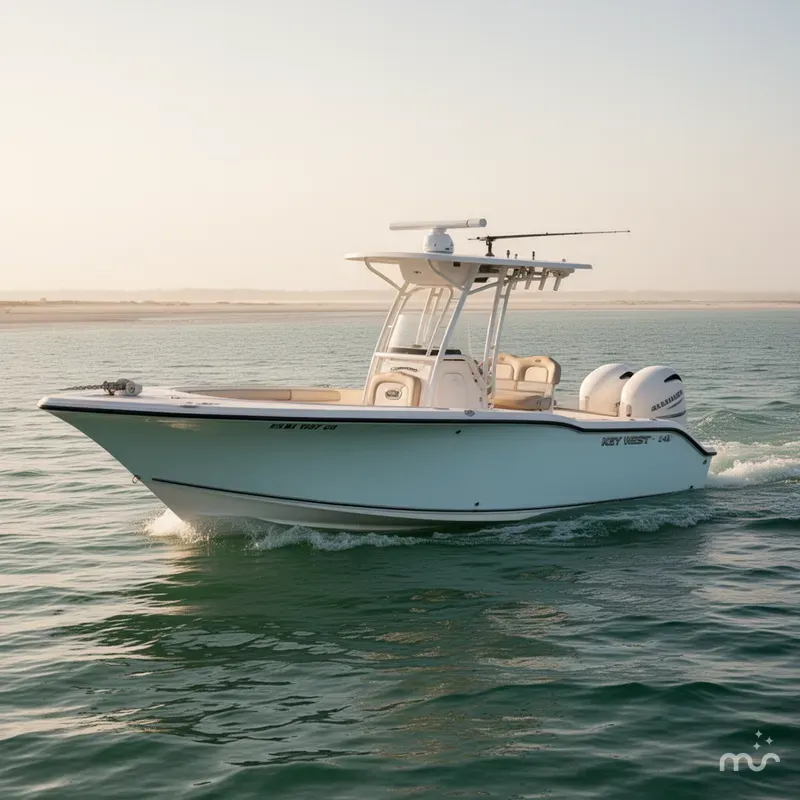 Slide: The Image of Key West 244 Center Console 2018 - 2