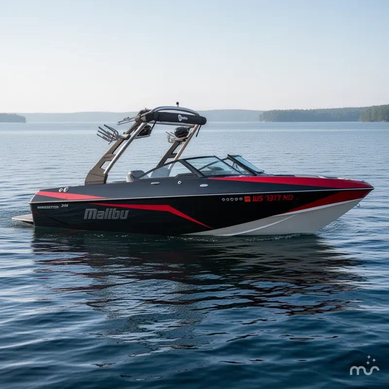 Slide: The Image of Malibu Wakesetter 21 VLX 2019 - 2