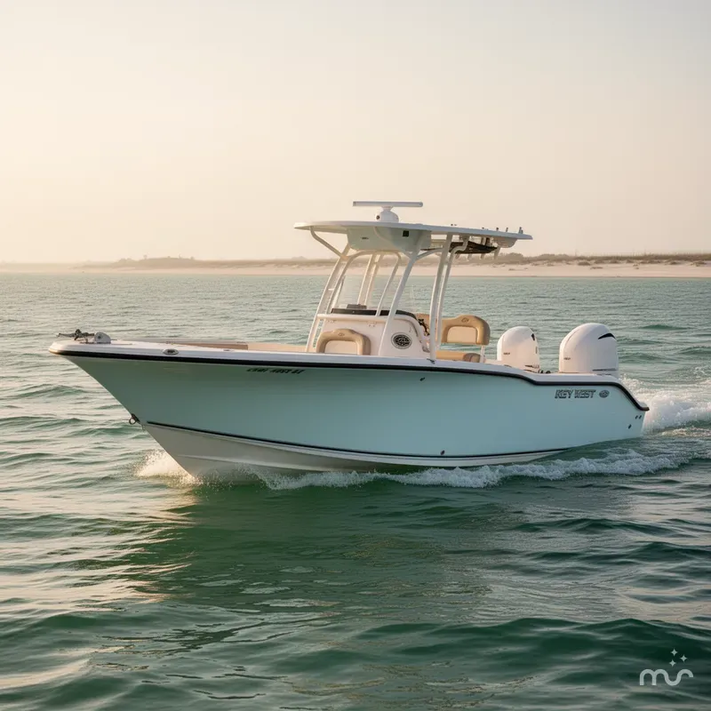 Slide: The Image of Key West 244 Center Console 2018 - 2