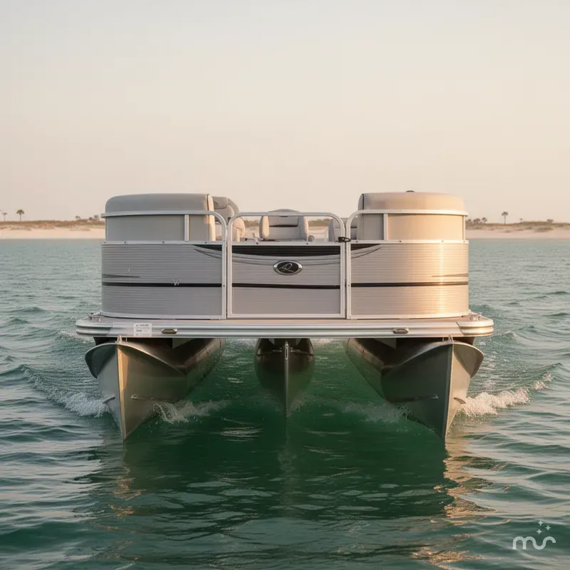 Slide: The Image of Apex Marine 820 Lanai Sport Cruise 2018 - 1