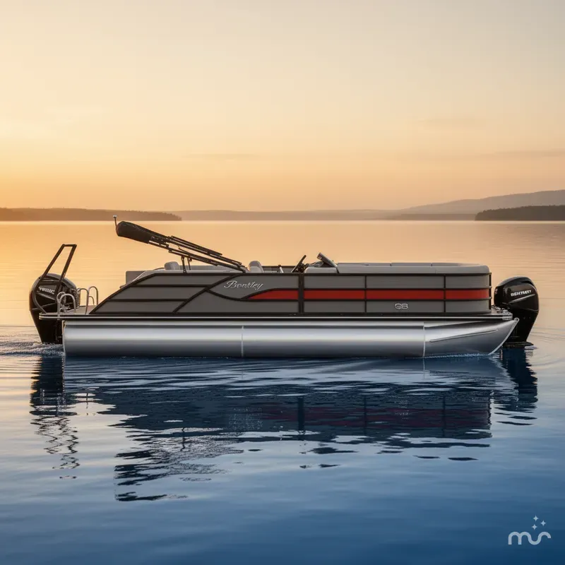 Slide: The Image of Bentley Pontoons 223 LEGACY QSB 2027 - 2