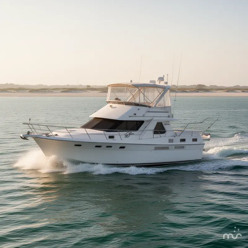 Slide: The Image of Silverton 392 Motor Yacht 1997 - 4