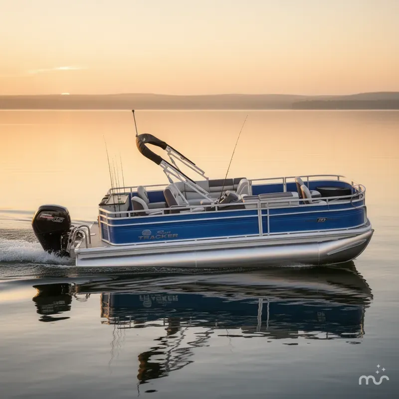 The Image of Sun Tracker Fishin' Barge 20 DLX 2026 - 0