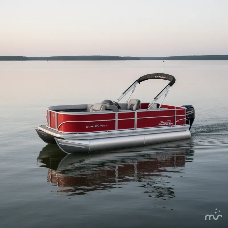 The Image of Sun Tracker Party Barge 18 DLX 2026 - 0