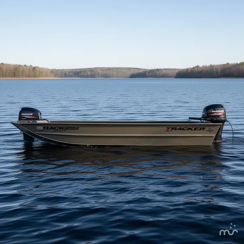 Slide: The Image of Tracker Grizzly 1754 Utility 2026 - 2