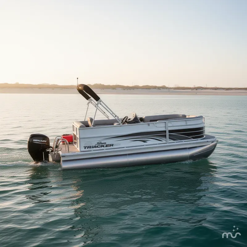 The Image of Sun Tracker Party Barge 16 DLX 2026 - 0