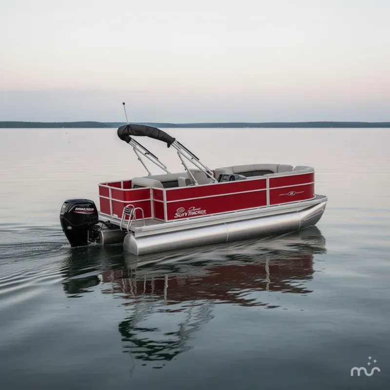 The Image of Sun Tracker Party Barge 18 DLX 2026 - 0