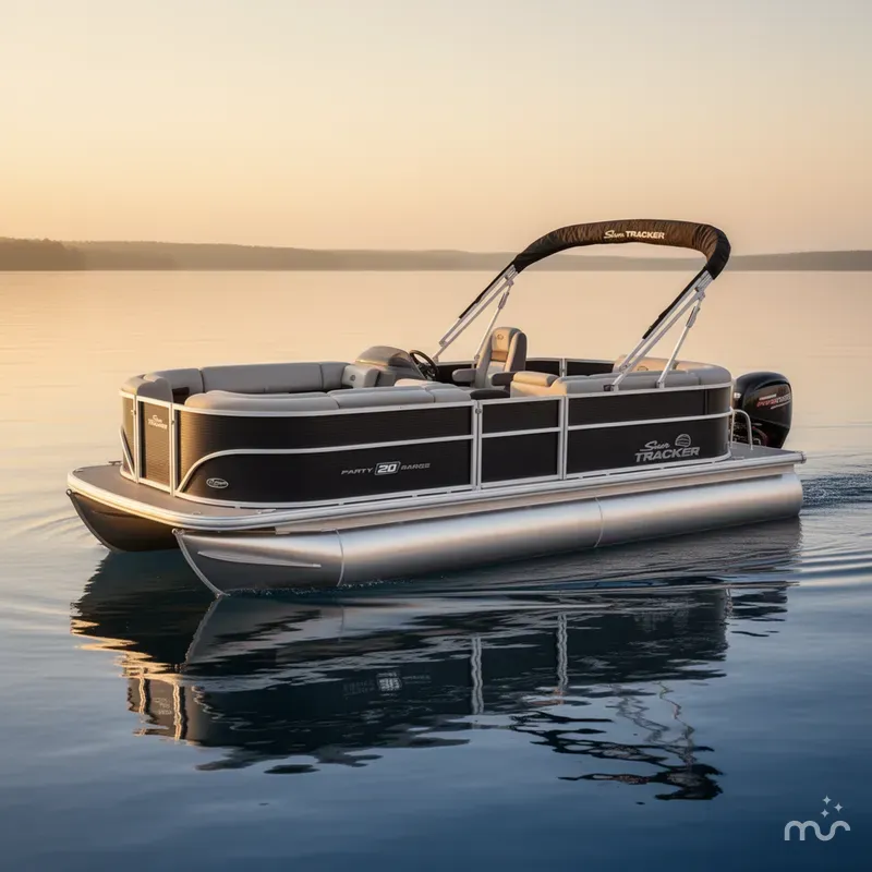 The Image of Sun Tracker Party Barge 20 DLX 2026 - 0