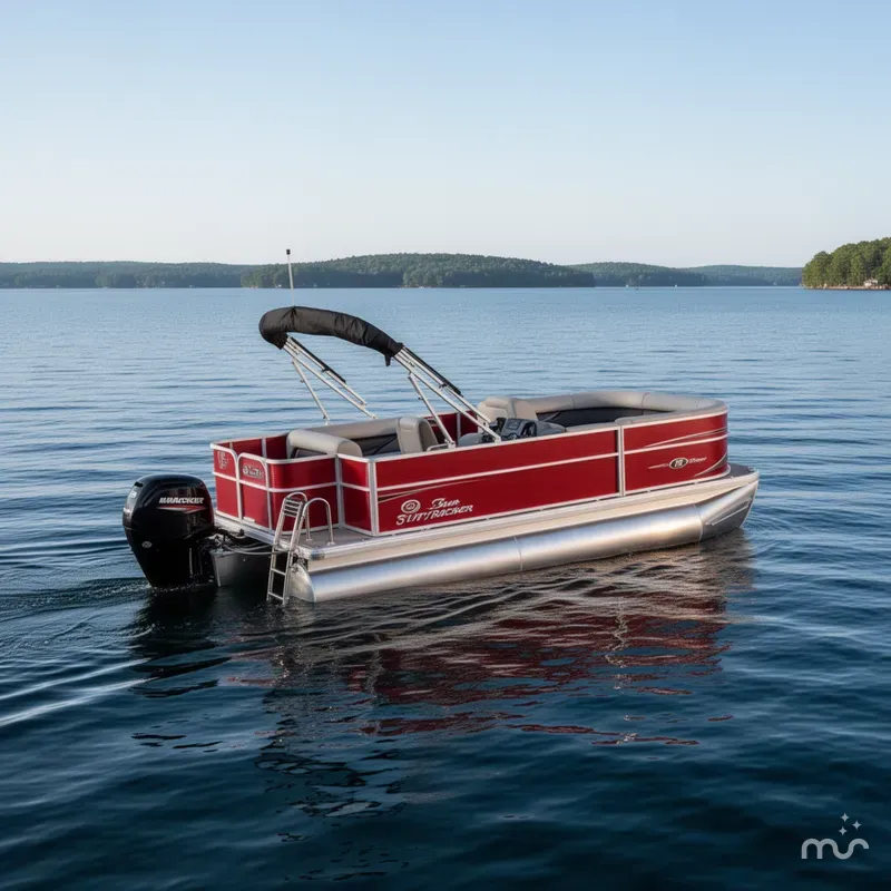 The Image of Sun Tracker Party Barge 18 DLX 2026 - 0