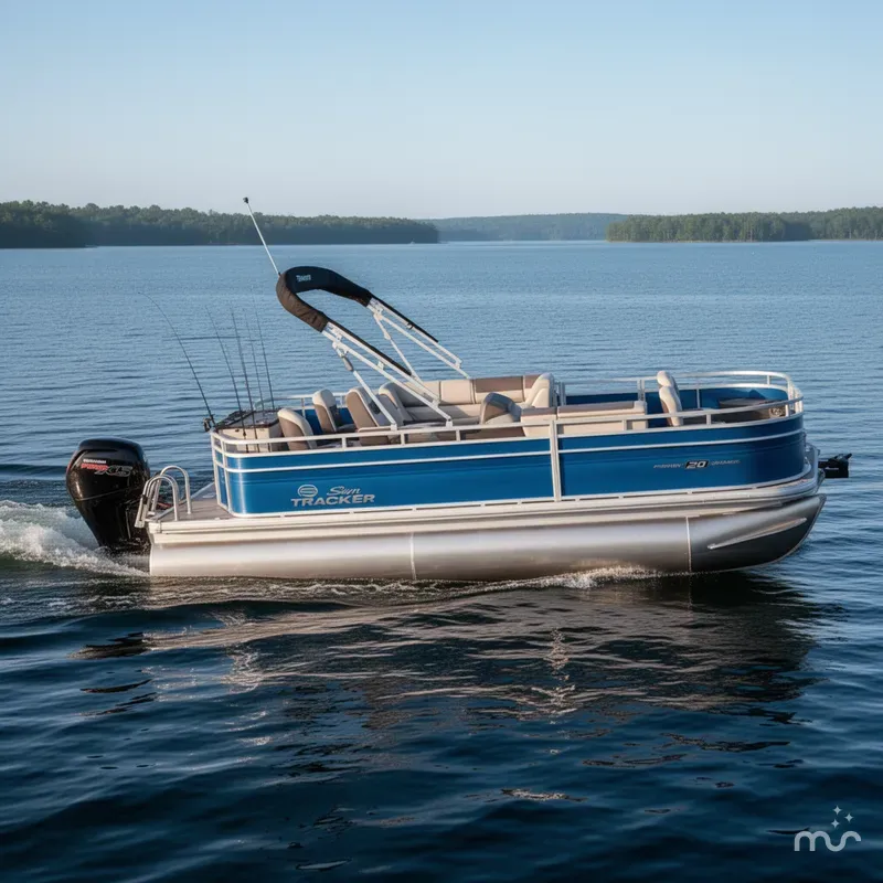 The Image of Sun Tracker Fishin' Barge 20 DLX 2026 - 0