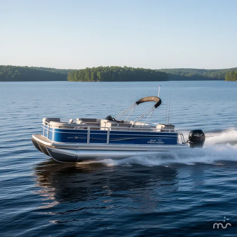 Slide: The Image of Sun Tracker Fishin' Barge 20 DLX 2026 - 4