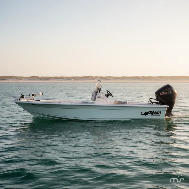 Slide: The Image of Mako 18 Pro Skiff 2026 - 2