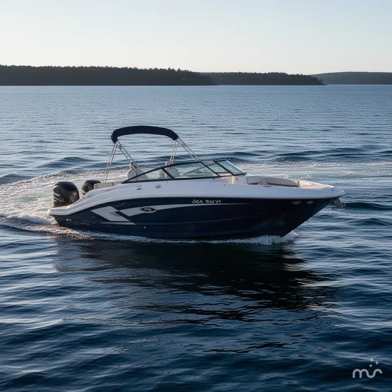 Slide: The Image of Sea Ray 240 Sundeck Outboard 2016 - 4