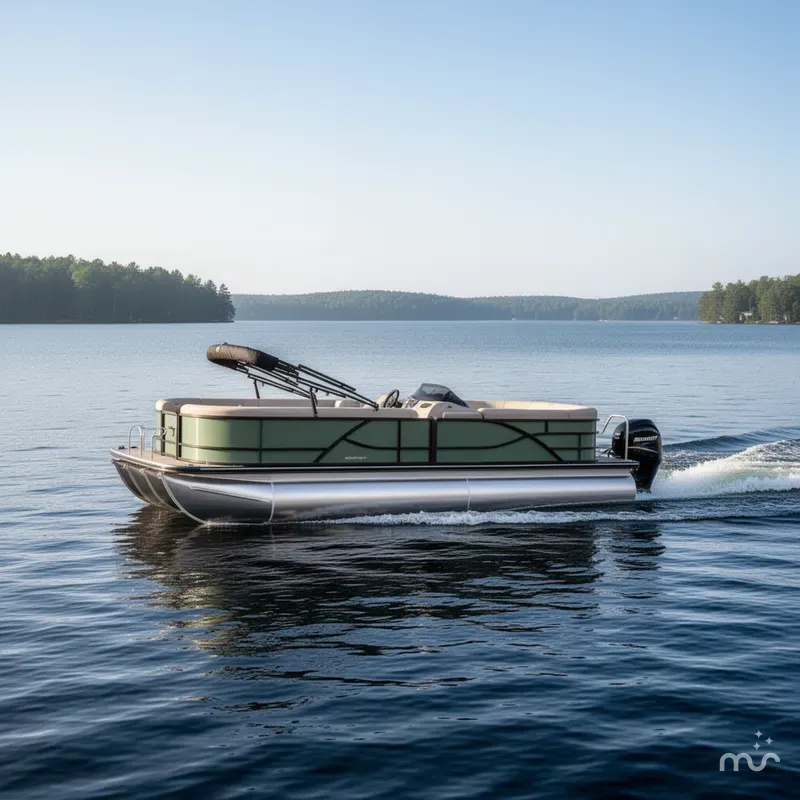 Slide: The Image of Bentley Pontoons LE 180 CR 2026 - 2
